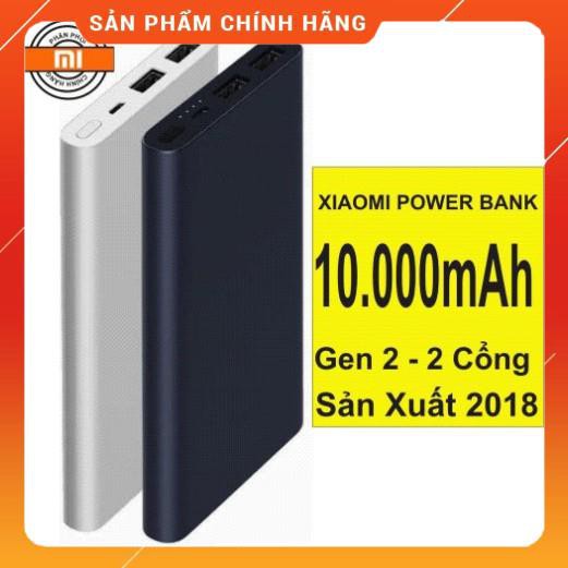 Pin sạc dự phòng Xiaomi 2S 10000mAh (Gen 2 New - 2018)