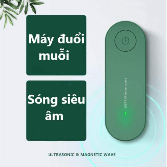 Máy Đuổi Muỗi Bằng Sóng Siêu Âm - Máy Đuổi Muỗi Điện Tử - Máy Đuổi Côn Trùng Tiện Lợi