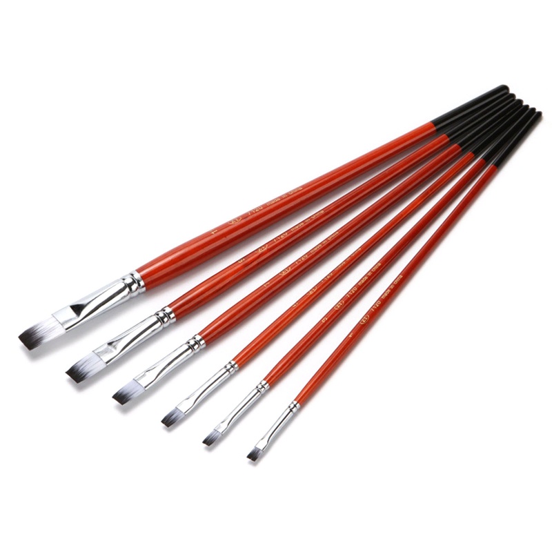 Set 6 Cọ Vẽ Tranh Màu Nước Chuyên Nghiệp