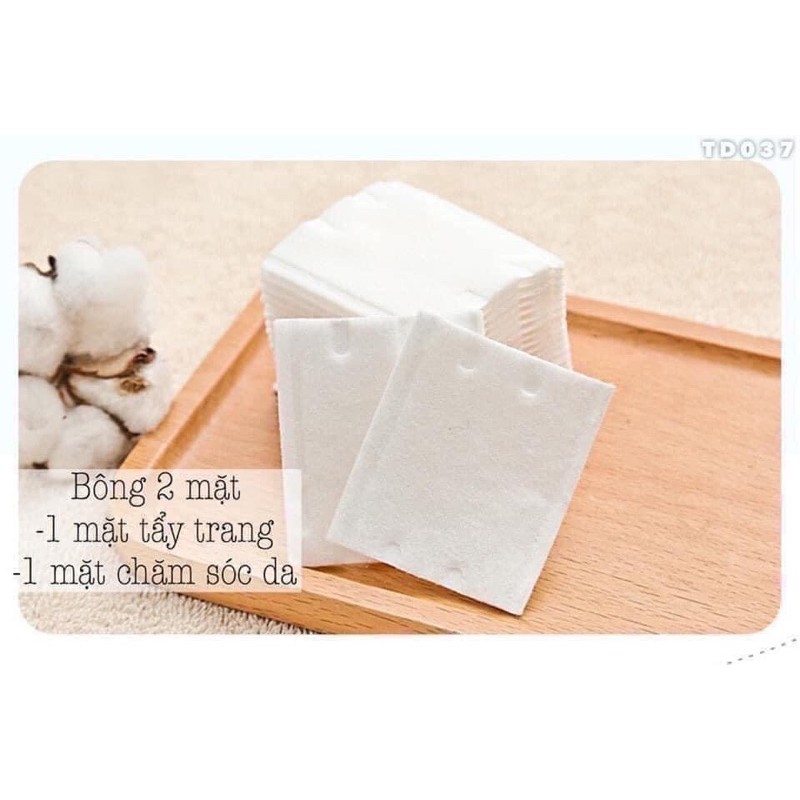 Bông tẩy trang Cotton Pasd nội địa Trung 222 miếng