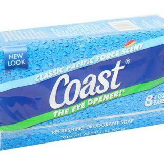 Combo lốc 8 cục Xà bông Coast