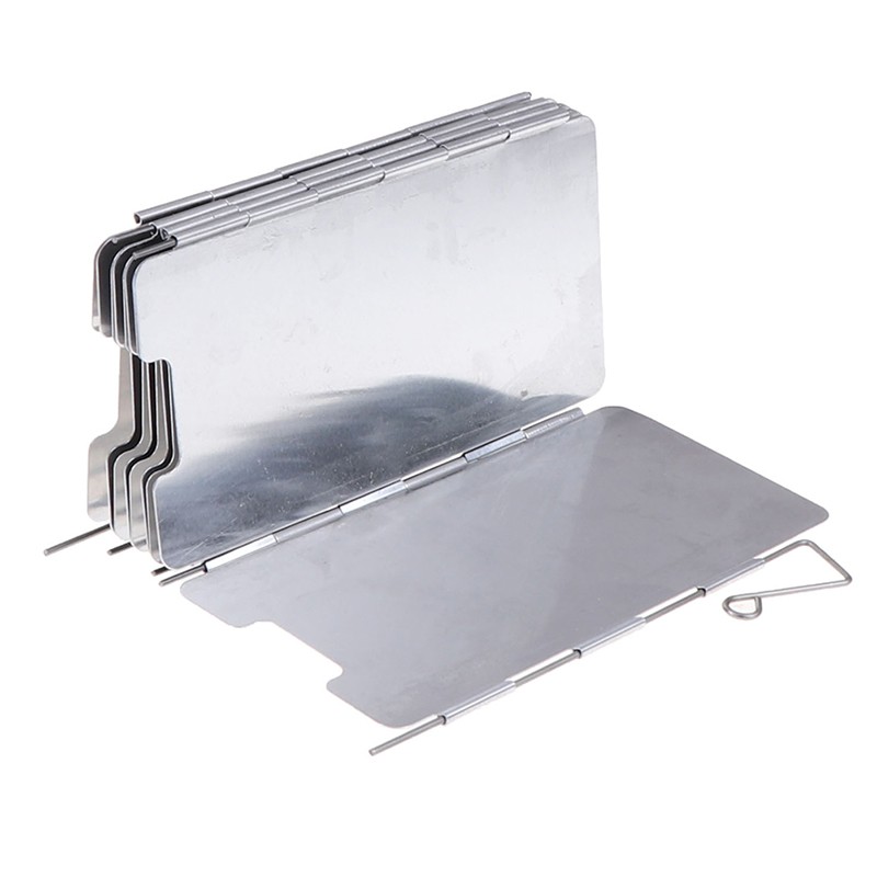 JETTING Set 9 Tấm Chắn Gió Cho Bếp Cắm Trại Dã Ngoại