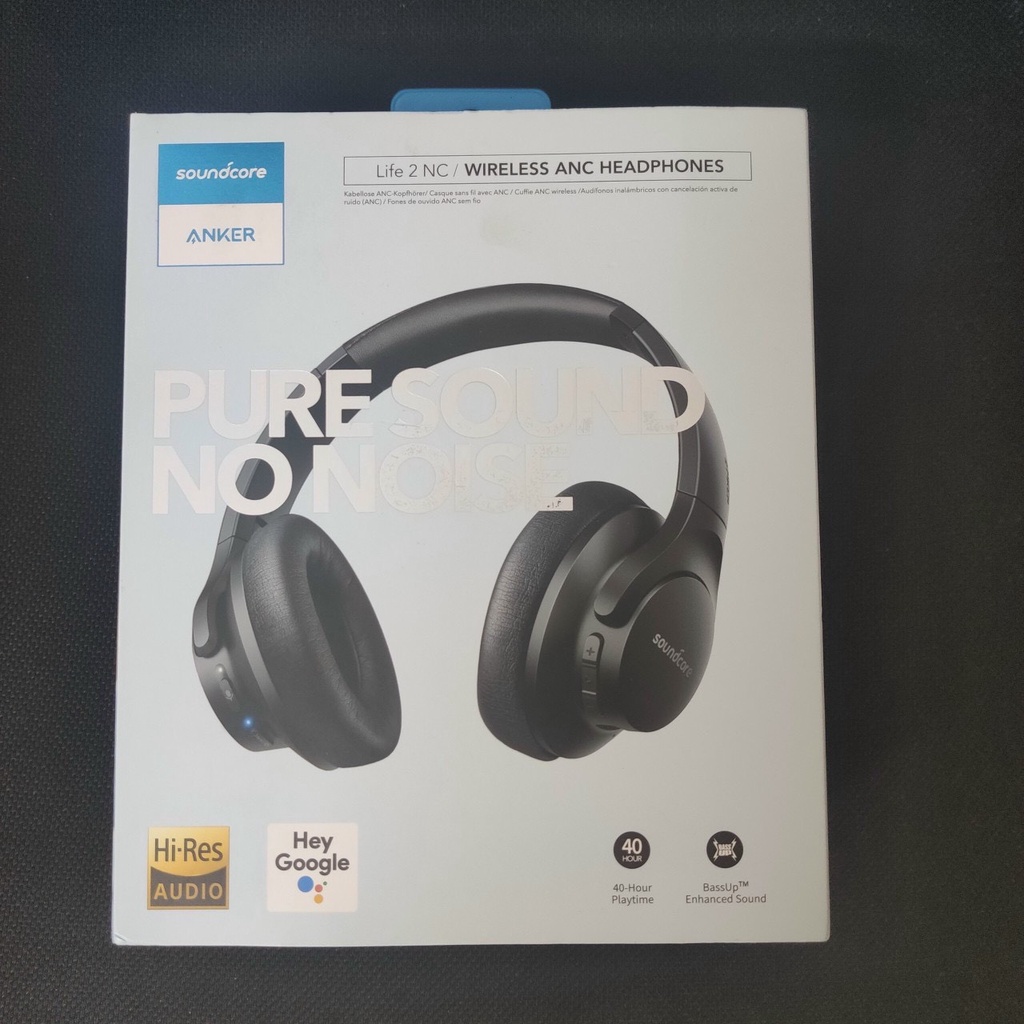 Tai Nghe Bluetooth SoundCore Life 2 NC - A3024 - Tai nghe không dây anker chống ồn chụp tai fullsize over ear chính hãng