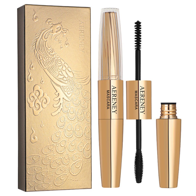 Mascara Màu Đen 2 Trong 1 Hai Đầu Làm Sáng Lông Mi Chống Thấm Nước Lâu Trôi
