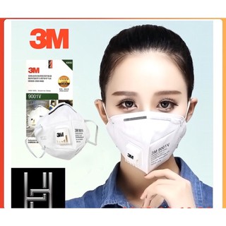 Khẩu trang 3M 9001  - 9001V ( CÓ VAN LỌC KHÍ )