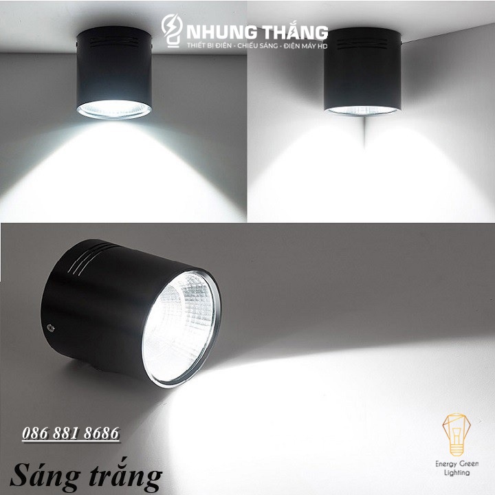 Đèn Downlight Lắp Nổi Ống Bơ 12W  - Energy Green Lighting - Ánh sáng led siêu sáng tiết kiệm điện