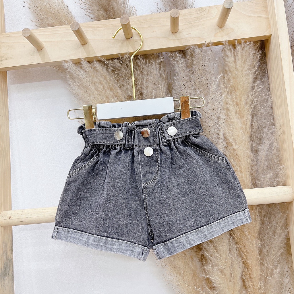 QG04 - Quần bé gái, quần bò, quần kaki bé gái kiểu dáng chữ A size lớn từ 15-22kg, Richkid123