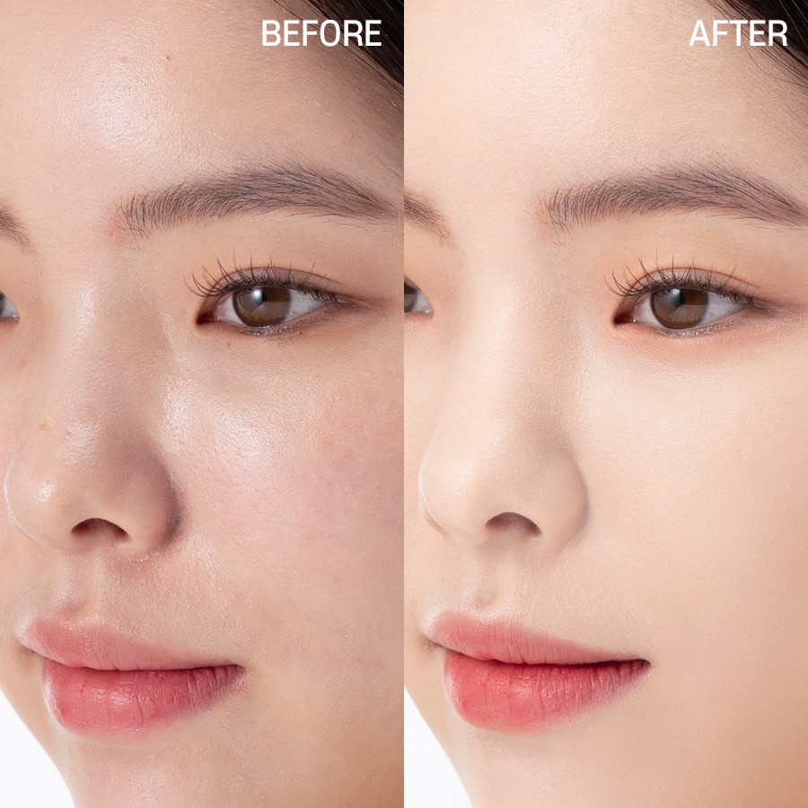 Phấn nước LIME V Collagen Ample Cushion SPF 50 - Lime màu xanh che phủ cao, lớp nền lì mịn - HONGS BEAUTY