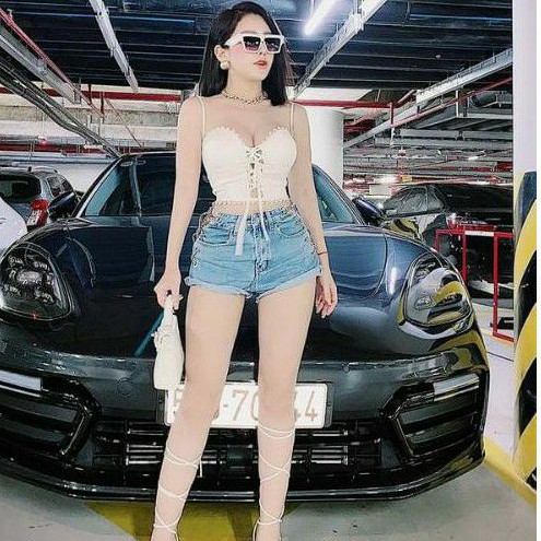 Quần short jeans dây xích siêu hot cao cấp