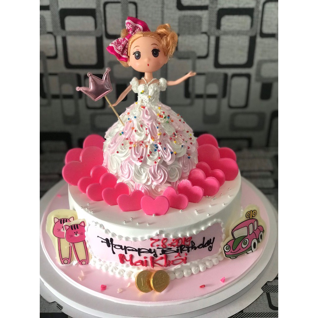 (Giá Kho) Búp Bê Chibi Trang Trí Bánh Kem Sinh Nhật Đẹp Rẻ ABSHOP COM VN
