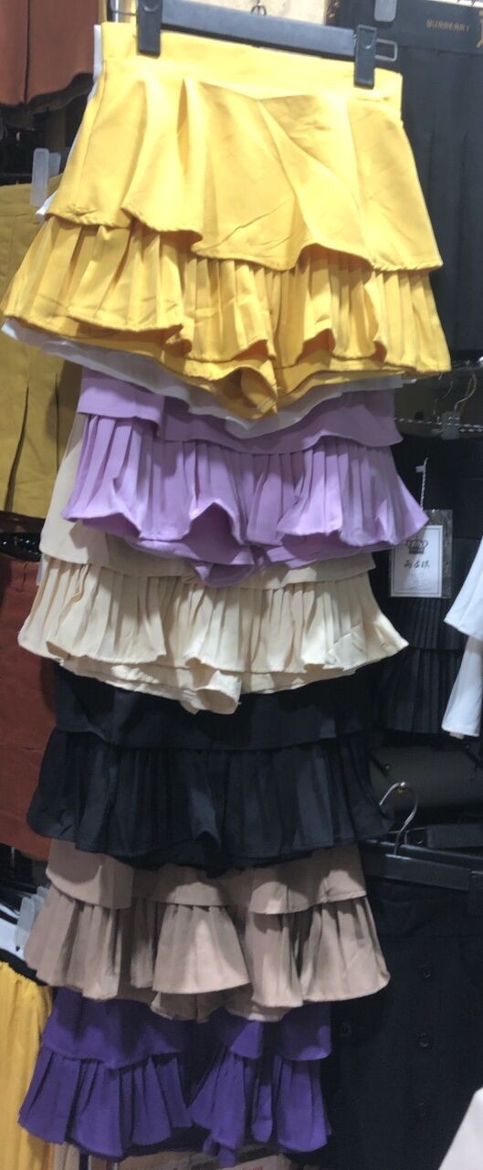 Giả váy 2 tầng bèo quảng châu nhiều màu | BigBuy360 - bigbuy360.vn