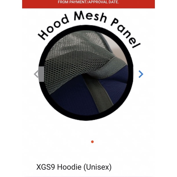 Hoodie thể thao nam XGS9 xanh than