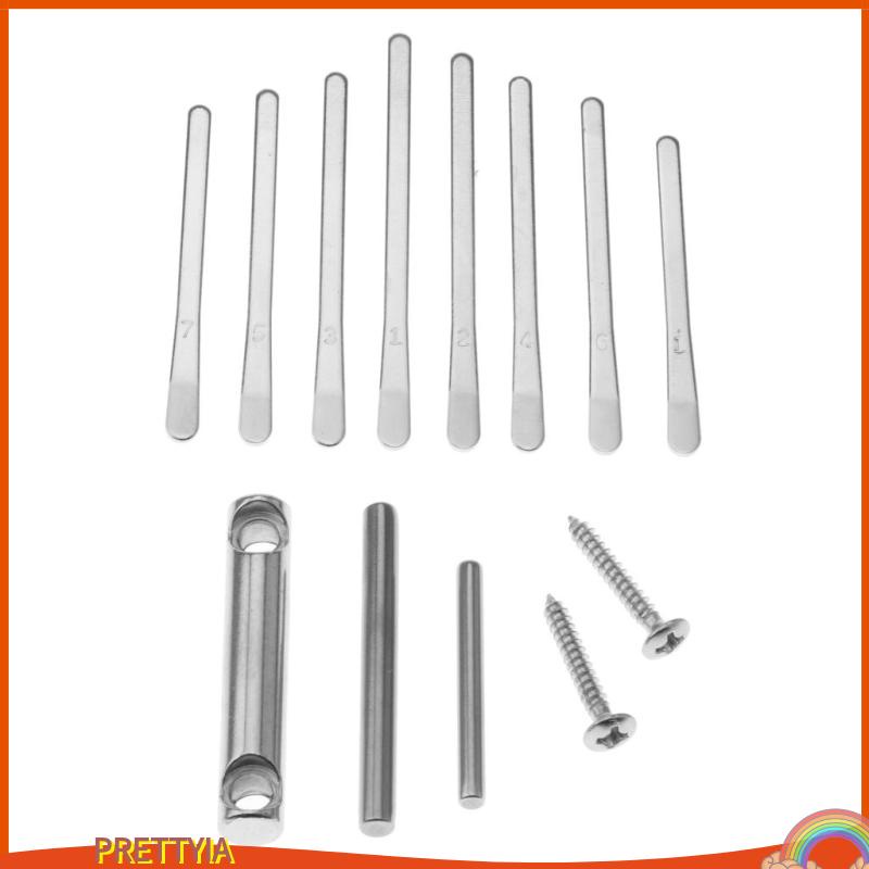 Phụ kiện 8 phím đàn kalimba kèm ốc vít cho người mới bắt đầu