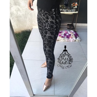 Quần legging hello kitty