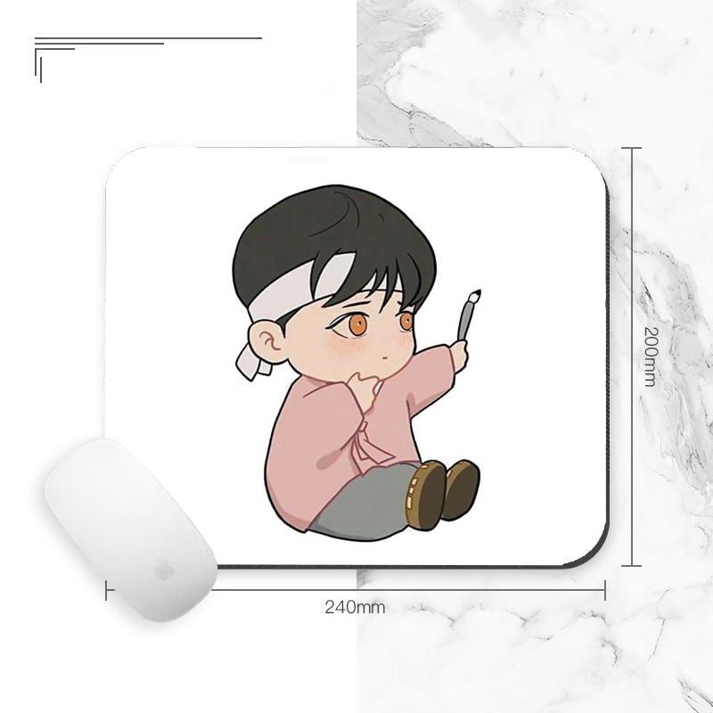Miếng di chuột in hình Dạ ký boylove anime chibi miếng kê chuột miếng lót chuột