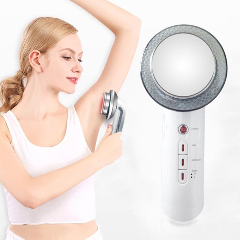 Máy Massage Giảm Cân Bằng Sóng Siêu Âm EMS Chống Cellulite Đốt Cháy Mỡ Thừa