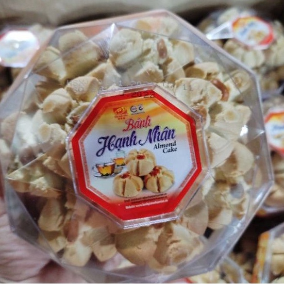 Bánh hạnh nhân Tân Huê Viên 340g(Hộp kim cương)