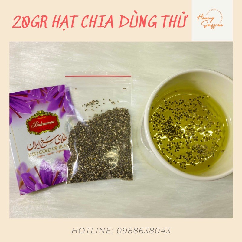 Hạt chia [1K ĐỒNG] - Mẫu dùng thử 20gr - Hạt chia Úc Absolute Organic Hữu cơ | BigBuy360 - bigbuy360.vn