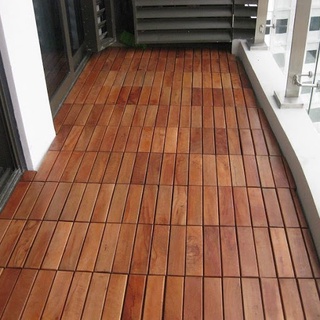 Combo 10 Tấm Vỉ gỗ Lót Sàn 6 Nan - SÀN GỖ LÓT BAN CÔNG - GỖ LÓT SÂN VƯỜN Home Decor