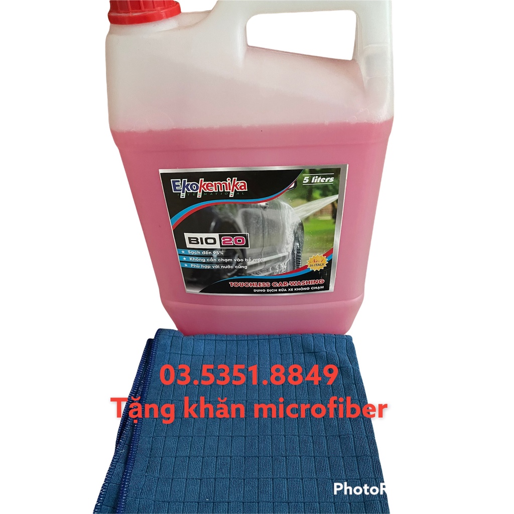 Dung dịch rửa xe không chạm Ekokemika BIO 20-5l