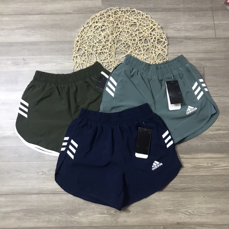 QUẦN SHORTS TẬP GYM NỮ 2 LỚP 3 VẠCH