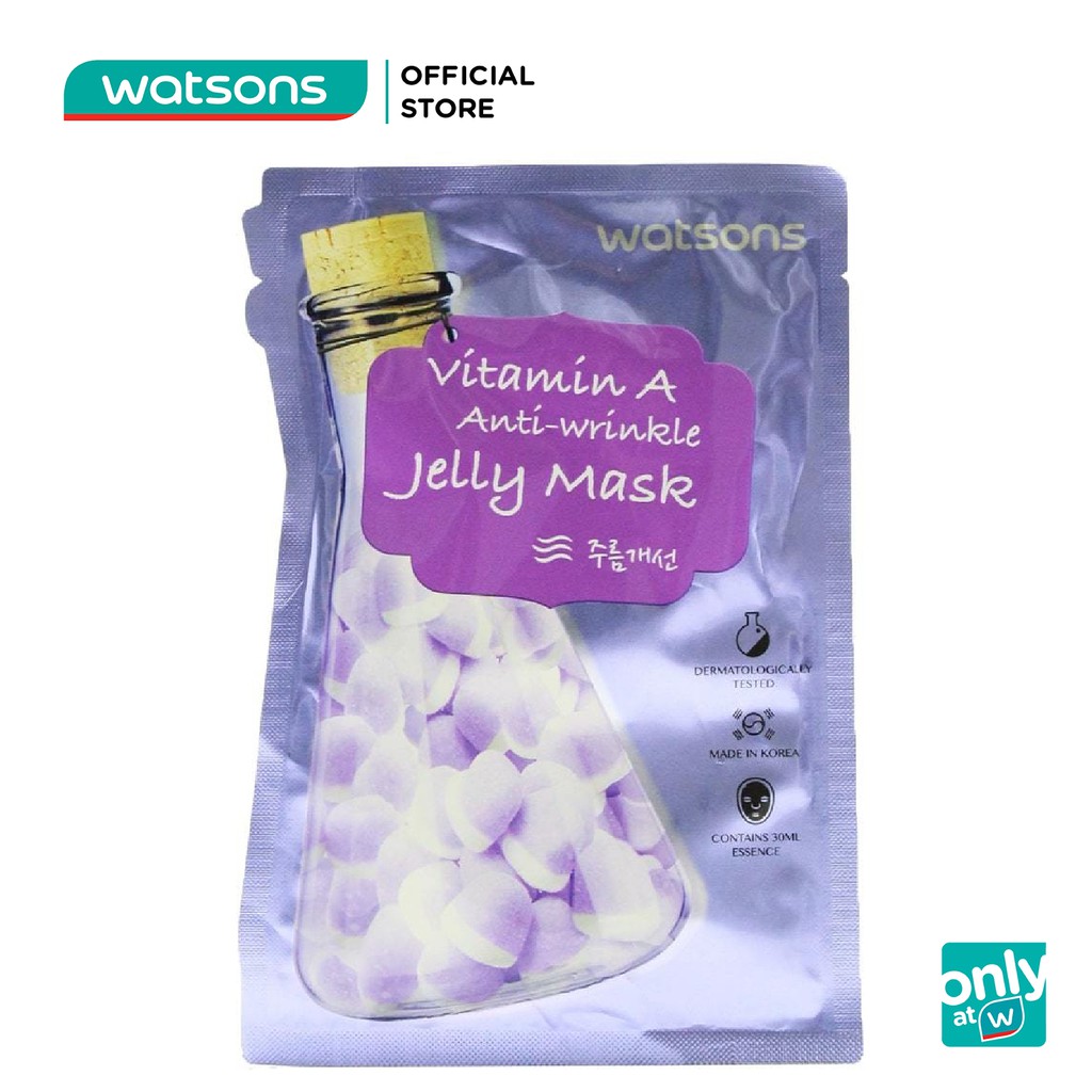 Mặt Nạ Watsons Vitamin A Anti-Wrinkle Jelly Mask 30ml