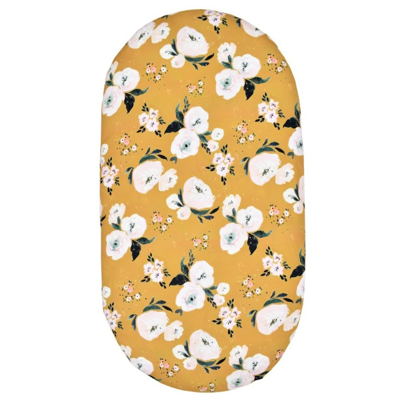 Vỏ Bọc Đệm Nôi Em Bé Mini Tháo Rời Được In Họa Tiết Moses