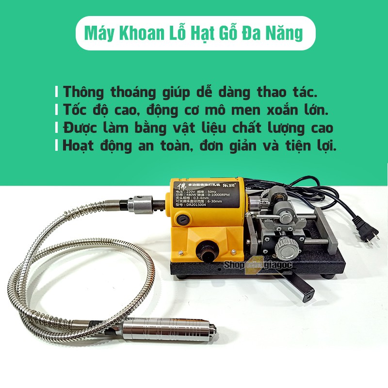 Máy Khoan Lỗ Hạt Gỗ Đa Năng SWPHG