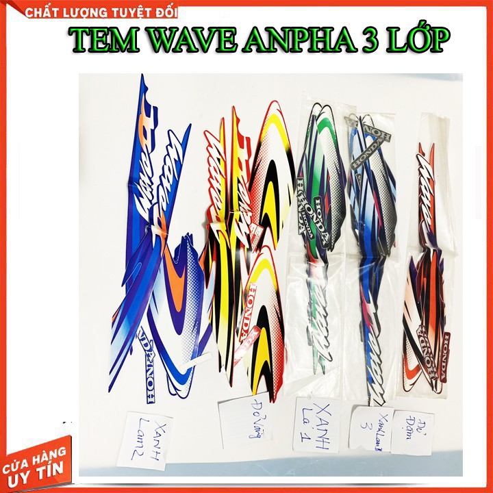 TEM WAVE ANPHA 3 LỚP ( NHƯ HÌNH)
