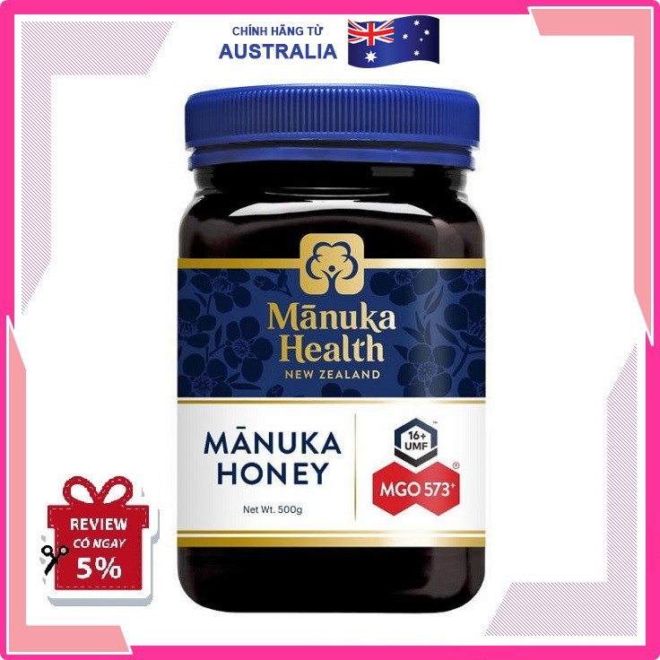 [MGO 550+] Mật Ong MANUKA HONEY | Manuka Health | Made in New Zealand UMF 16+