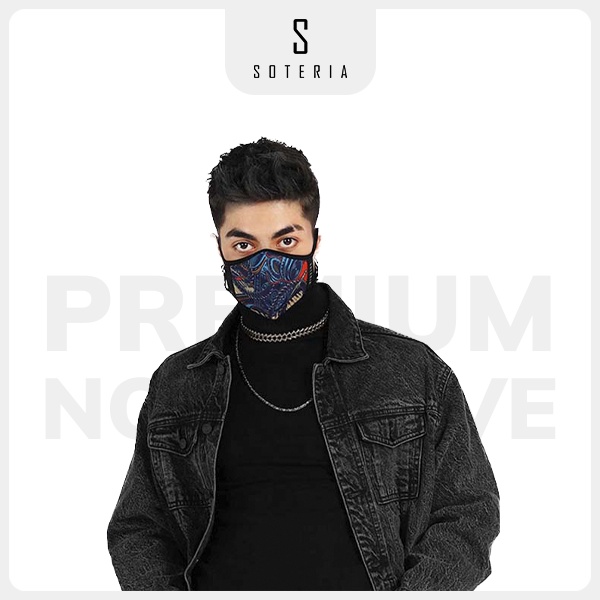 Khẩu trang thời trang Soteria Rap ST186 - N95 lọc 99% bụi mịn 0.1 micro - Size S,M,L