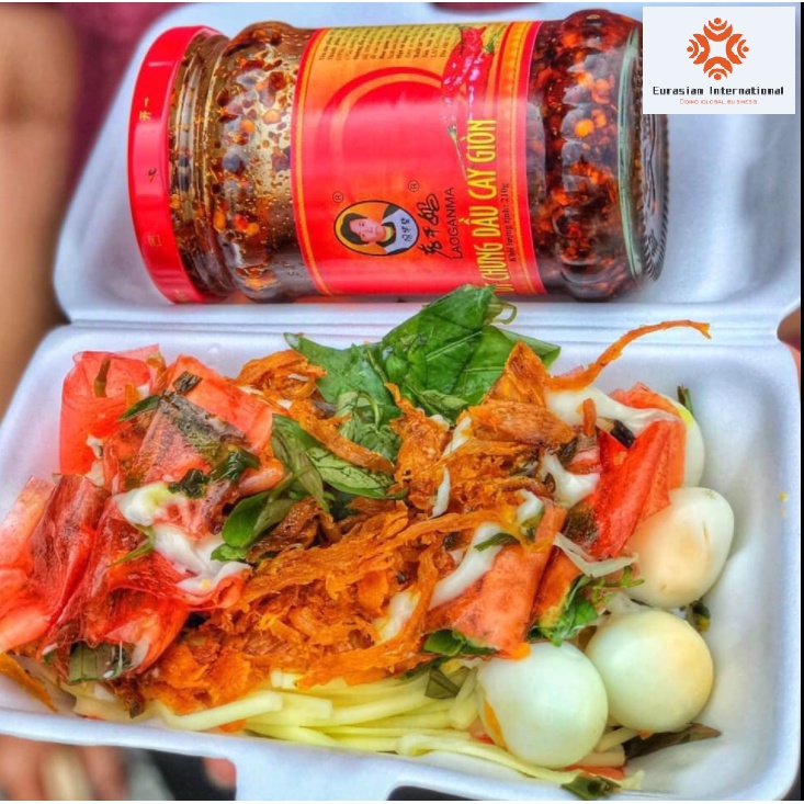 LAOGANMA VỊ CAY GIÒN 210gr