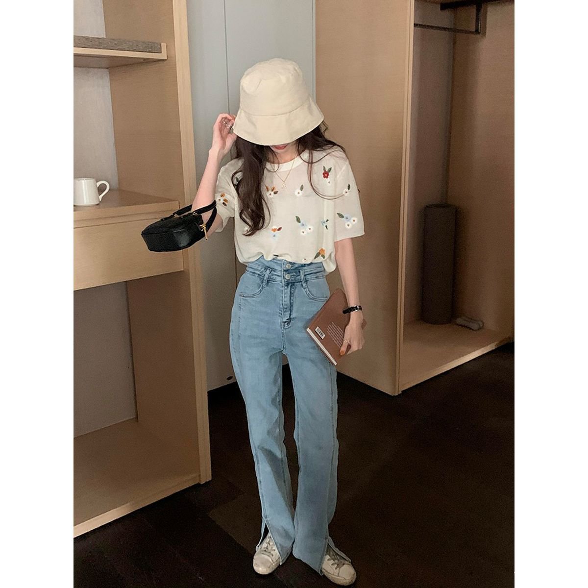 [ Mã 11FASHIONSALE1 giảm 10K đơn 50K ] Áo kiểu Do Dower tay ngắn trẻ trung phong cách Hàn Quốc cho nữ | BigBuy360 - bigbuy360.vn