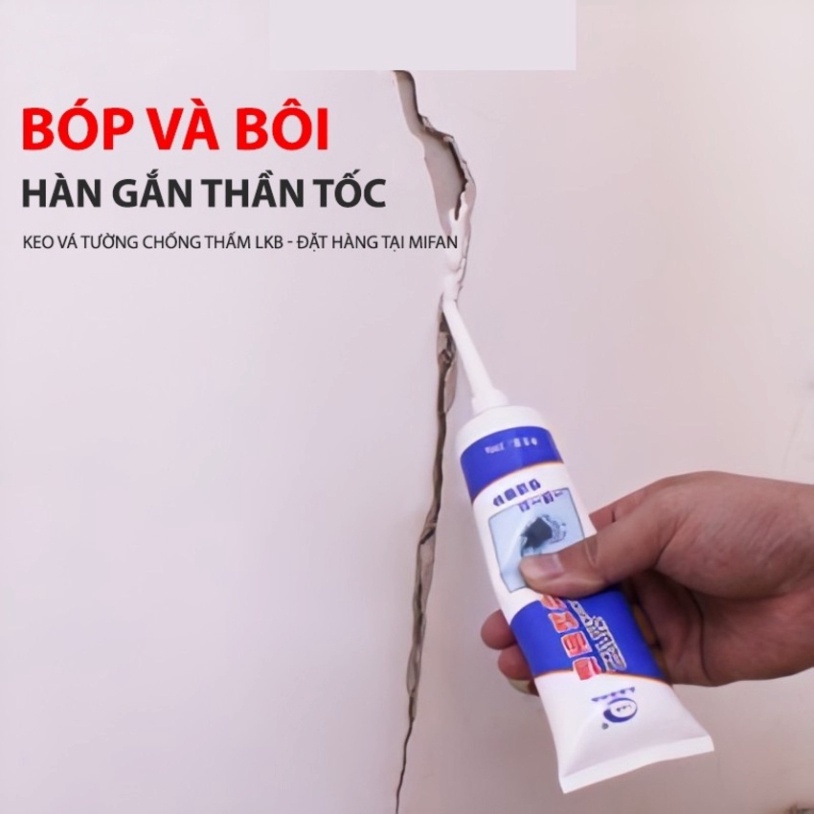 Keo Vá Vết Nứt Tường Nhà Cao Cấp Chống Nước Chống Mốc ILY