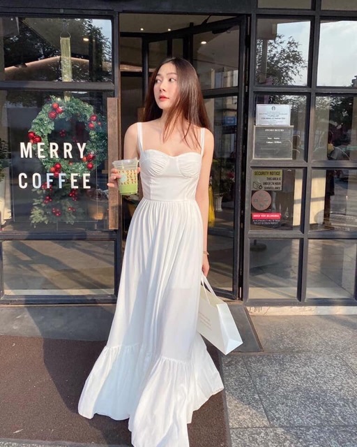 Đầm trắng Maxi ( kèm ảnh thật cuối) | BigBuy360 - bigbuy360.vn