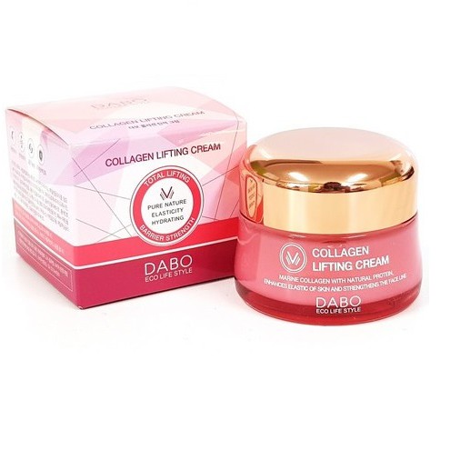 [ HÀNG CHÍNH HÃNG] Kem Nâng Cơ Chống Chảy Xệ Chống Nhăn Và Ngừa Lõa Hóa Da Cao Cấp DABO COLLAGEN LIFTING CREAM Hàn 50ml