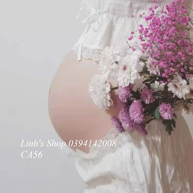 Đầm Bầu Váy Bầu Chụp Ảnh Nghệ Thuật Ôm Body Sang Chảnh CA56
