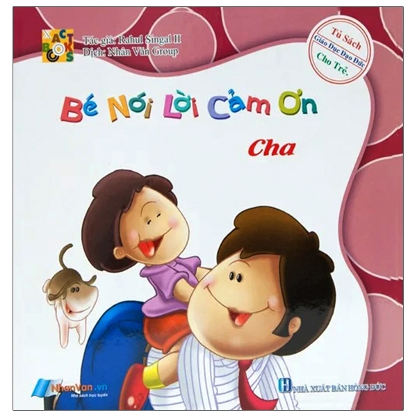 Sách Bé Nói Lời Cảm Ơn - Cha