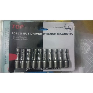 Đầu vít bắn tôn top 8mm có nam châm (1 pcs)