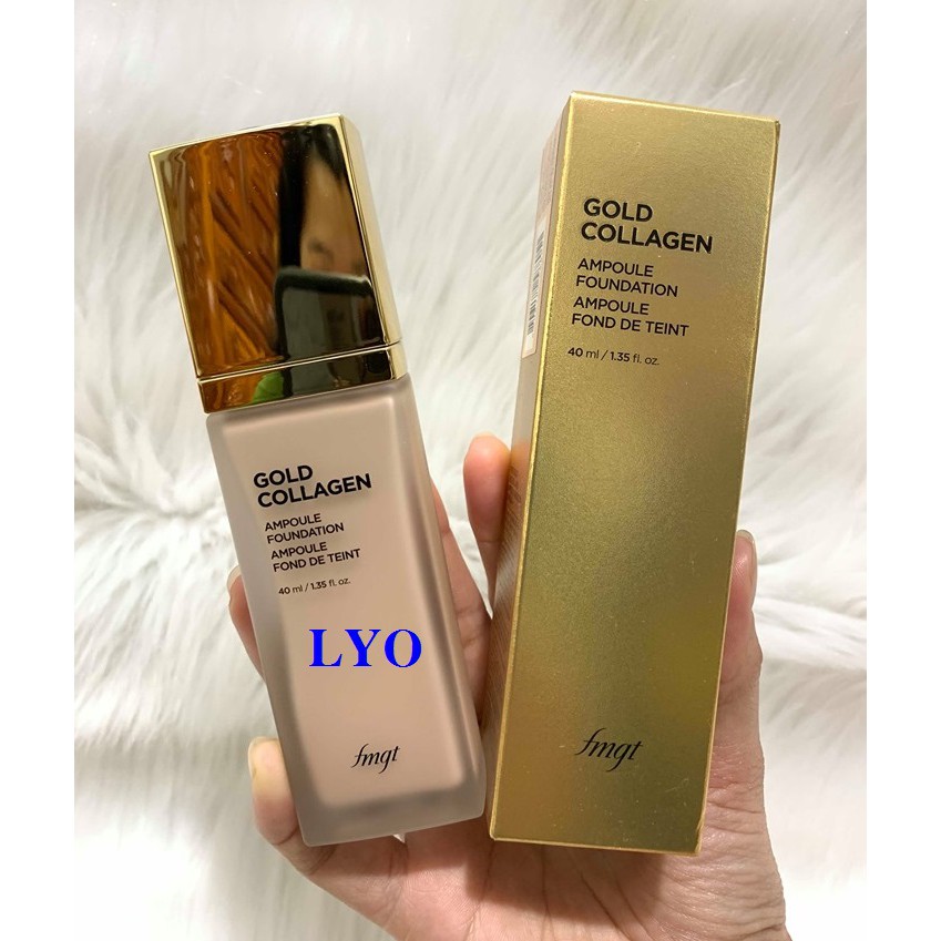 Kem nền bb Collagen và Vàng The Face Shop Gold Collagen Ampoule Foundation 40ml..