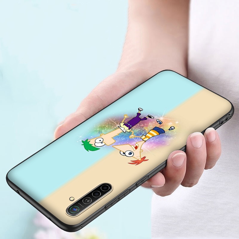 OPPO A53 A32 F11 Reno 2 3 4 Z 2Z 2F Pro 2020 TPU Soft Silicone Case Casing Cover PZ125 Phineas and Ferb