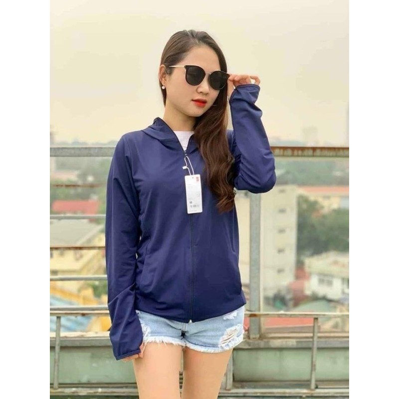 Áo chống nắng thông hơi kim cương cho nữ