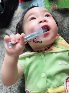 Combo bàn chải silicone cho bé 3m+