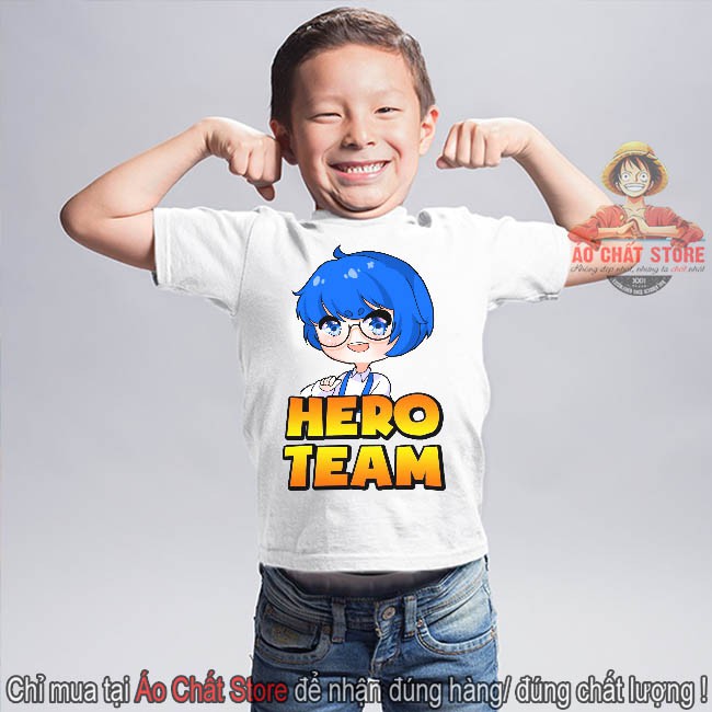 (VIDEO THẬT) BST Áo Hero Team Đầy Đủ Nhân Vật Đẹp | Áo Thun Mini World Toàn Thành Viên Hero Team MC22