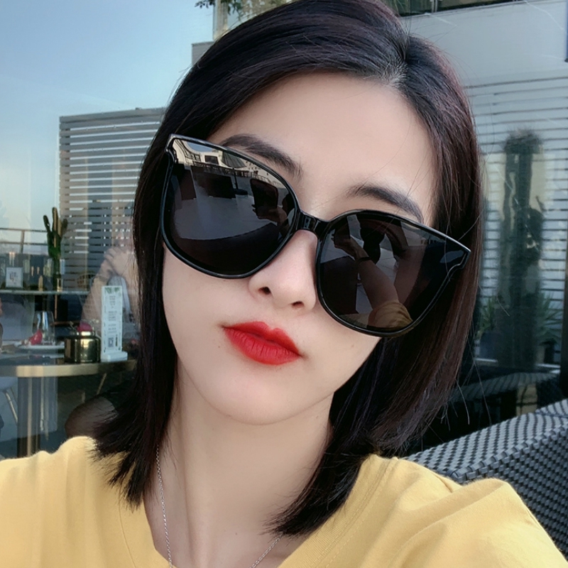 Square Frame Sunglasses Women Korean Eyewear INS