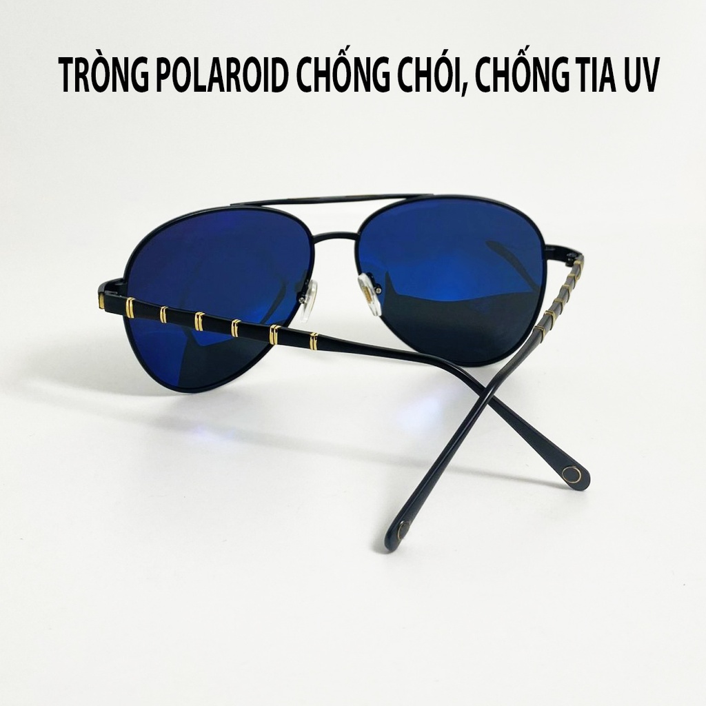 Mắt kính thời trang nam cao cấp Jun Secret kiểu dáng gọn nhẹ, tròng kính chống tia UV bảo vệ mắt JS30A33ĐEN