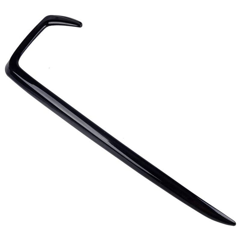 Bộ 2 Khung Viền Đèn Sương Mù Phía Trước Màu Đen Bóng Cho Honda Civic 2019-2020