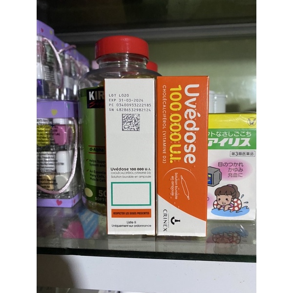 vitamin D3 Uvedose - D3 liều cao pháp