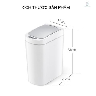 THÙNG RÁC CẢM ỨNG THÔNG MINH NINESTARS CAO CẤP