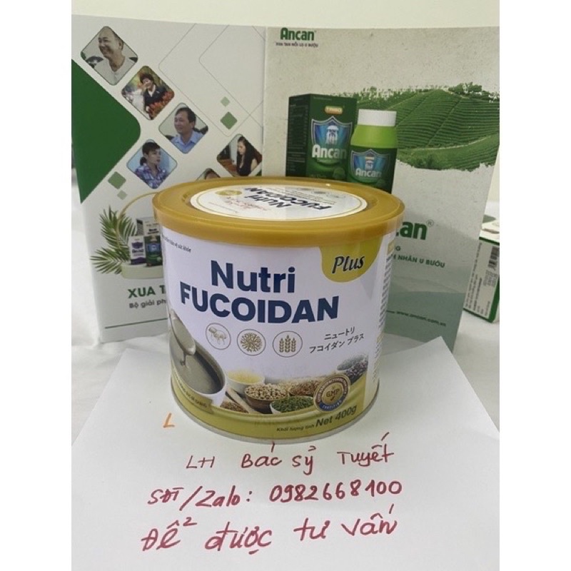 Nutri Fucoidan - Combo 5 hũ 500gr- 419k/ hũ - Thực dưỡng miễn dịch
